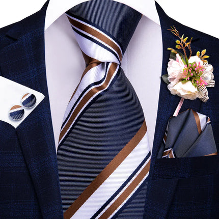 men's ties made from jacquard woven silk