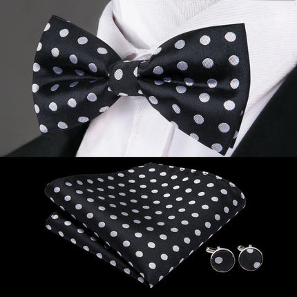 polka dot bow ties